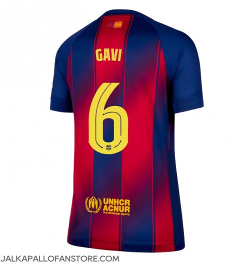 Barcelona Paez Gavi #6 Kotipaita Naisten 2025-26 Lyhythihainen Barcelona Paez Gavi #6 Kotipaita Naisten 2025-26 Lyhythihainen